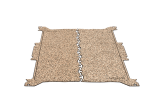 Charger l&#39;image dans la galerie, Traction Mat tapis anti-dérapant recouvrant le double plancher pour pick-up américain full-size avec une benne longue