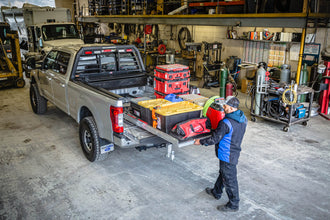 Charger l'image dans la galerie, Plateau coulissant de 2029 mm de longueur / charge utile de 454 kg et extension de 70%